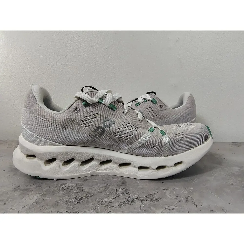 On Cloudsurfer Shoes Womens 8.5 Gray Athletic Running Lightweight Sneakers GUC
